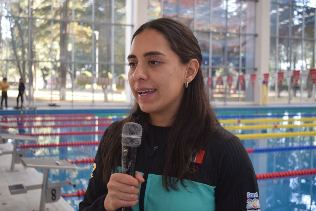 Jessica Sobrino Mizrahi vive el sueño olímpico de París 2024, es integrante del equipo de natación&nbsp;artística.