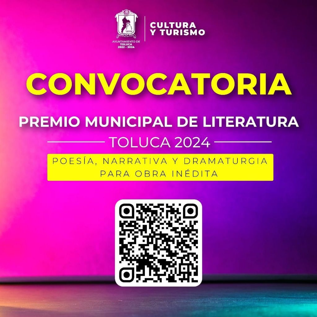 Toluca Galardona Las Letras con Premio Municipal de&nbsp;Literatura.