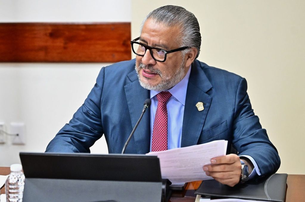 Estrategia de seguridad de la Gobernadora Delfina Gómez Álvarez permite reducir en 11.75% el número de víctimas de homicidio doloso: Horacio Duarte&nbsp;Olivares.