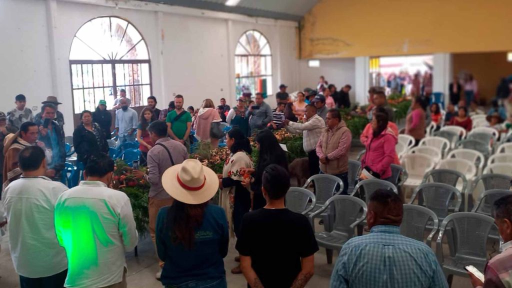 Realiza Secretaría de Bienestar la Décima Feria Mazahua del Hongo en Donato&nbsp;Guerra.