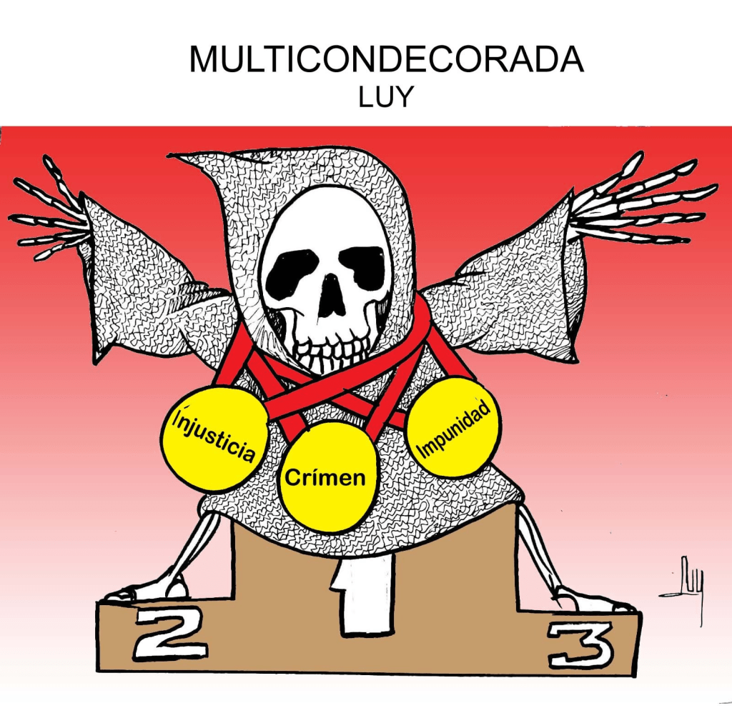 Multicondecorada.