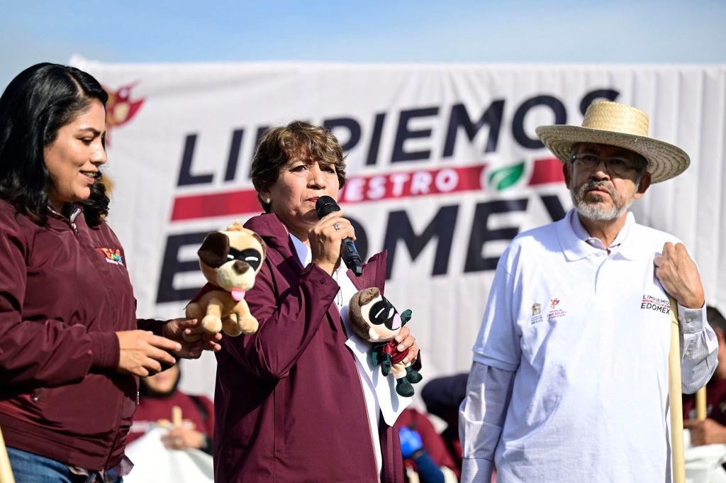 Arranca Gobernadora Delfina Gómez exitosa campaña “Limpiemos EdoMéx” de manera simultánea en los 125 municipios del Estado de&nbsp;México.