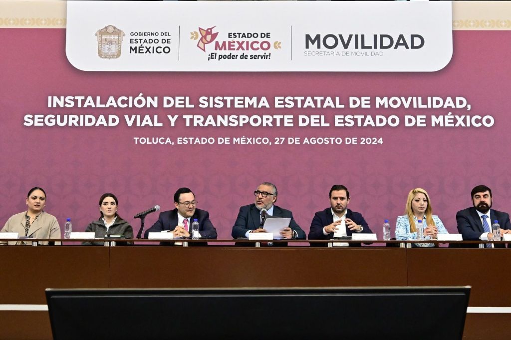Instala EdoMéx nuevo Sistema Estatal de Movilidad, Seguridad Vial y&nbsp;Transporte.