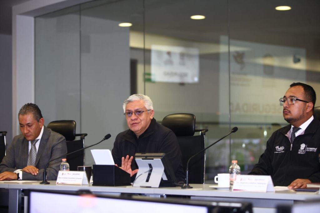 Secretario de Seguridad del Estado de México y Diputados Federales sostienen diálogos a fin de sumar esfuerzos para proteger a la&nbsp;Ciudadanía.