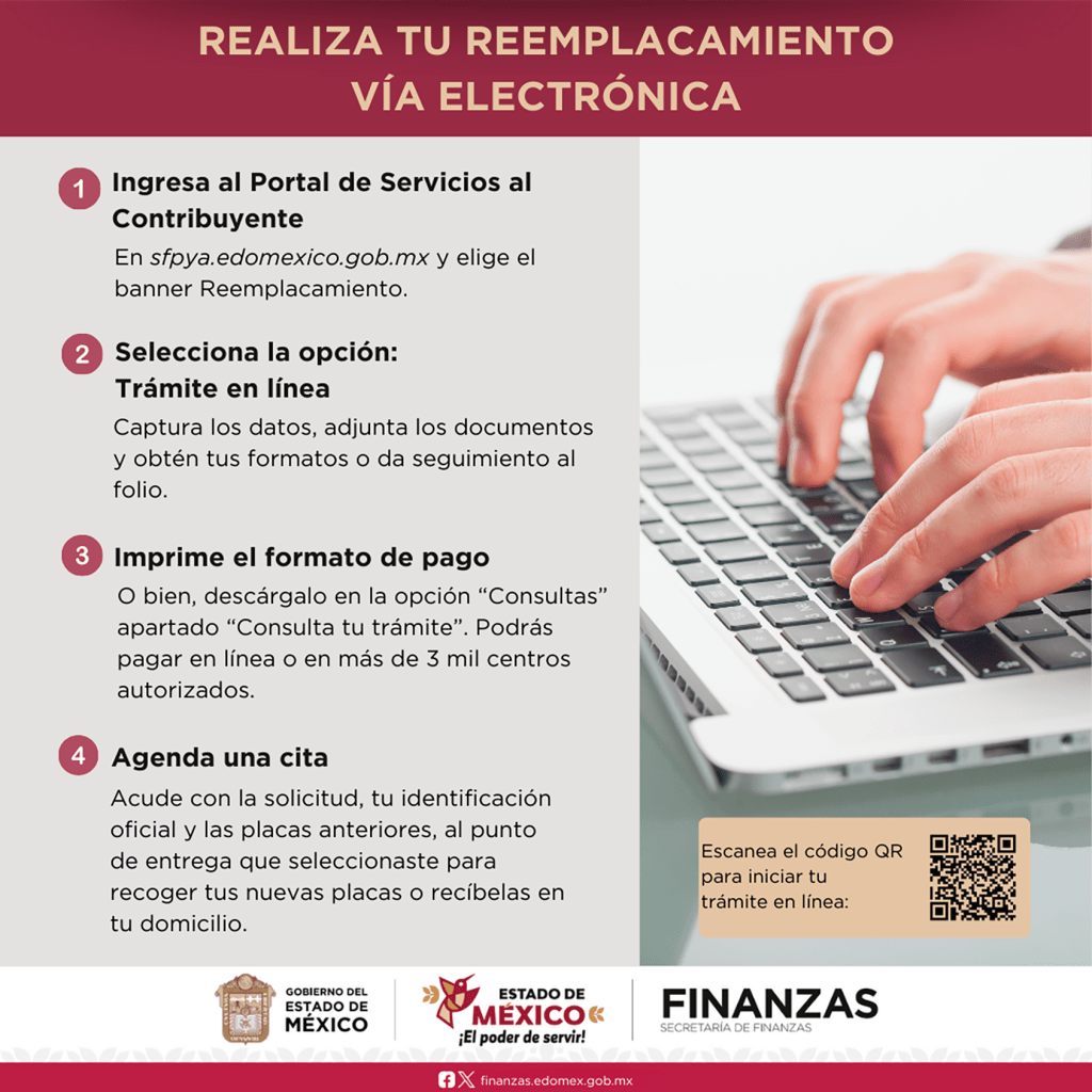 Invita GEM a realizar el reemplacamiento vehicular vía&nbsp;electrónica.