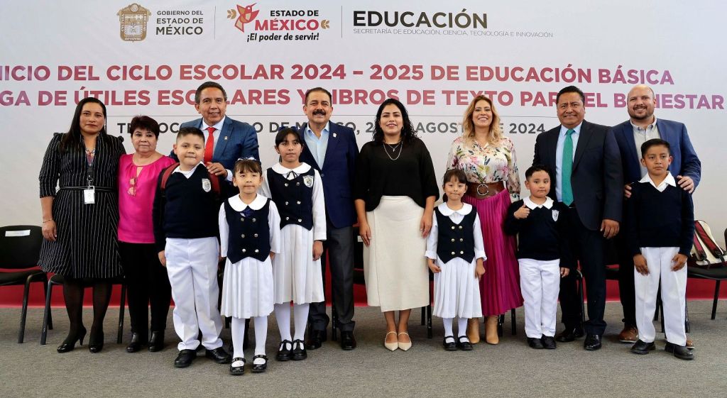 Continúa GEM con entrega de útiles escolares a los 2.8 millones de estudiantes del Estado de&nbsp;México.