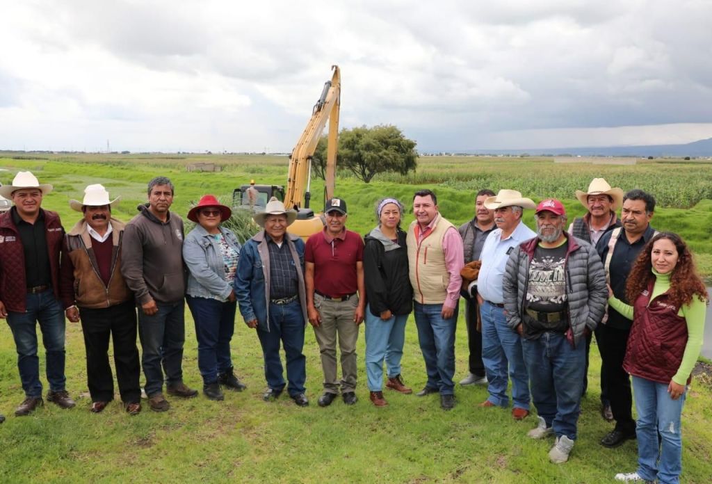 Desazolve en zonas rurales evita que se pierdan cosechas: Secretaría del&nbsp;Campo.