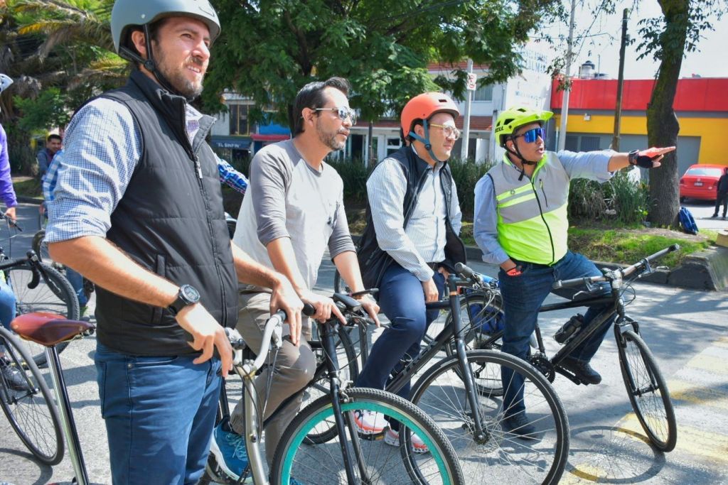 Instala Secretaría de Movilidad mesas de diálogo para impulsar la ciclovía en Isidro Fabela,&nbsp;Toluca.