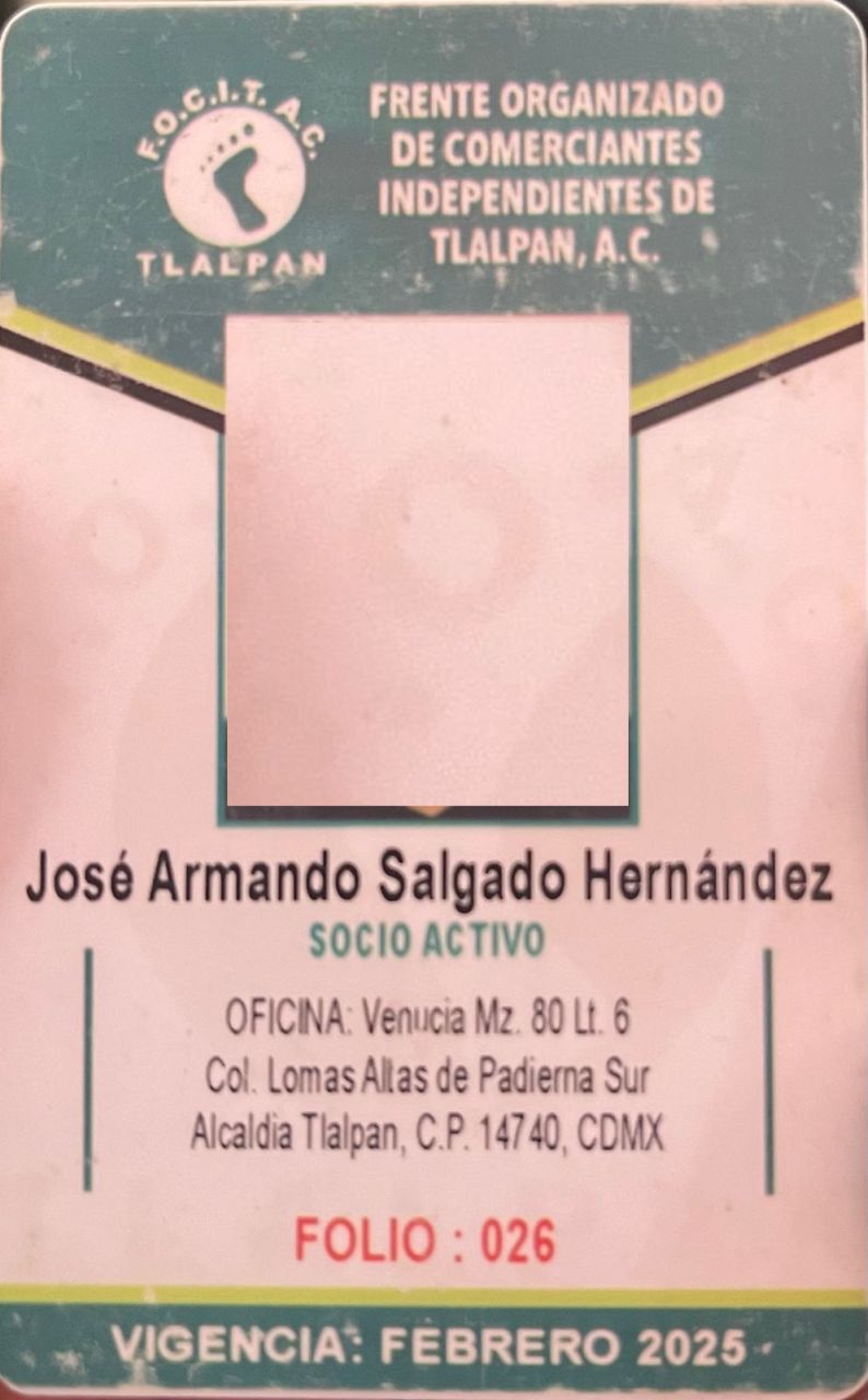 Miguel Estrada hace de la Vía Pública de Tlalpan, su reino de extorsión, solapado por&nbsp;autoridades.
