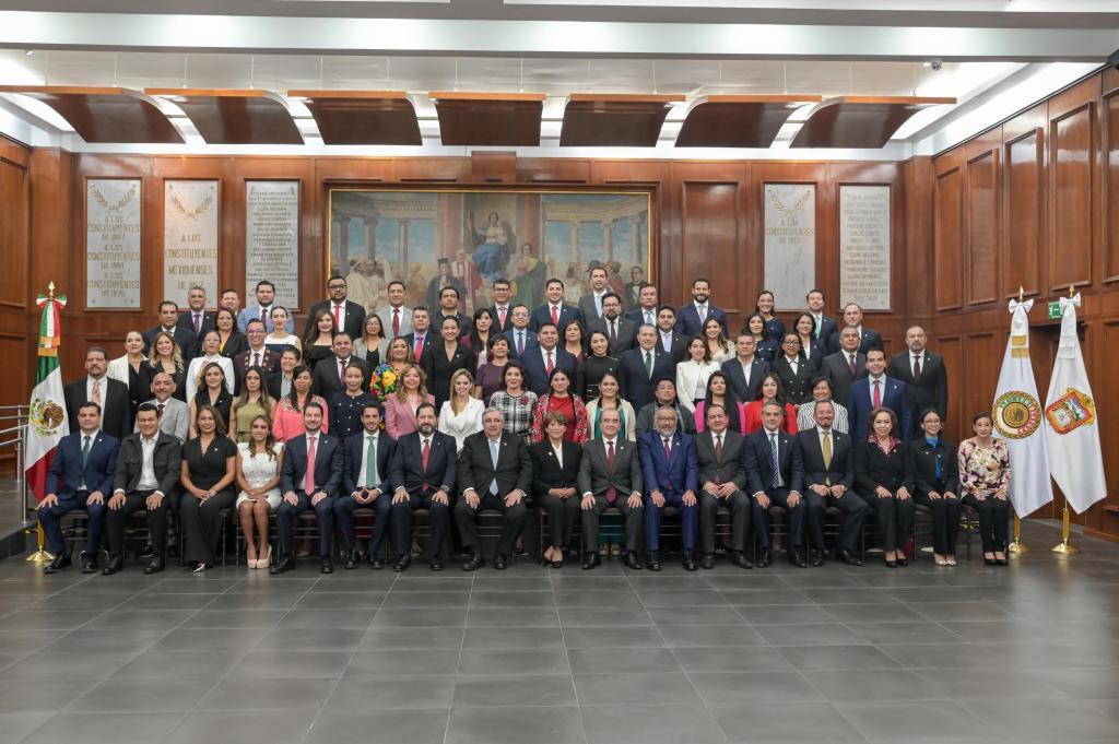 Foto oficial integrantes de la LXII Legislatura&nbsp;mexiquense.