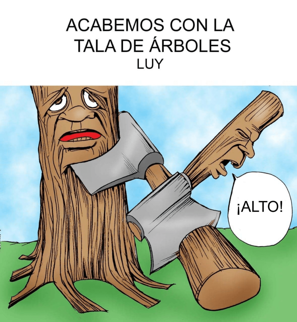 Acabemos con La Tala de&nbsp;Árboles.
