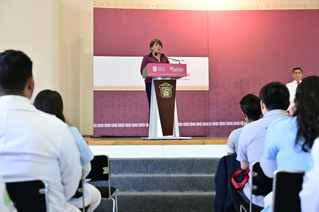 Impulsa Gobernadora Delfina Gómez Álvarez talento mexiquense; 400 estudiantes viajarán al extranjero con becas de 350 mil&nbsp;pesos.