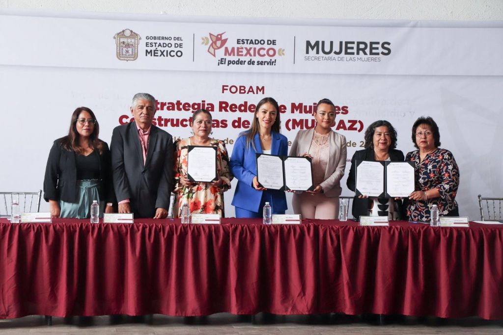 Mujeres Constructoras de Paz: la Red del Gobierno del EdoMéx para erradicar la violencia de género y promover la autonomía&nbsp;económica.