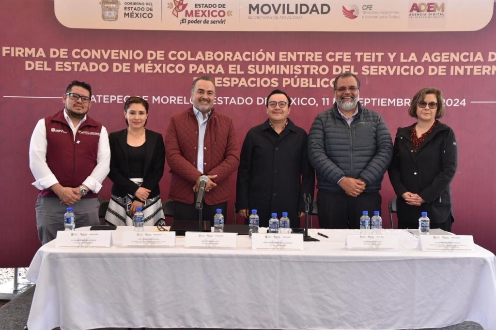 Instalarán internet gratuito en Mexibús gracias a convenio entre GEM y&nbsp;CFE.