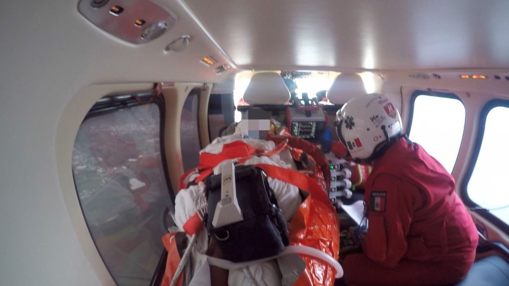 Suma Gobierno de Delfina Gómez Álvarez 201 traslados aéreos de pacientes con lesiones&nbsp;traumáticas.