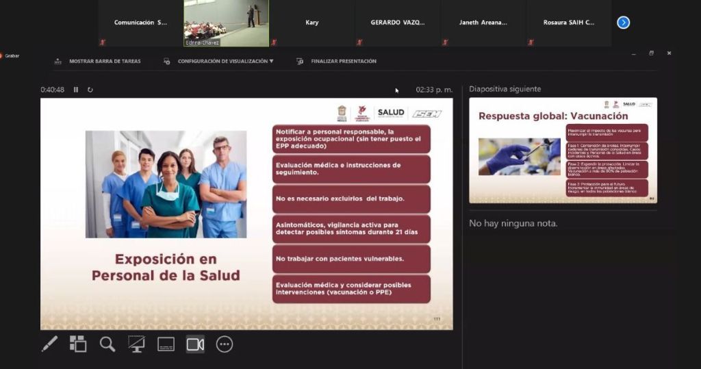 Capacita Secretaría de Salud a personal médico en protocolos de actuación ante&nbsp;Mpox.