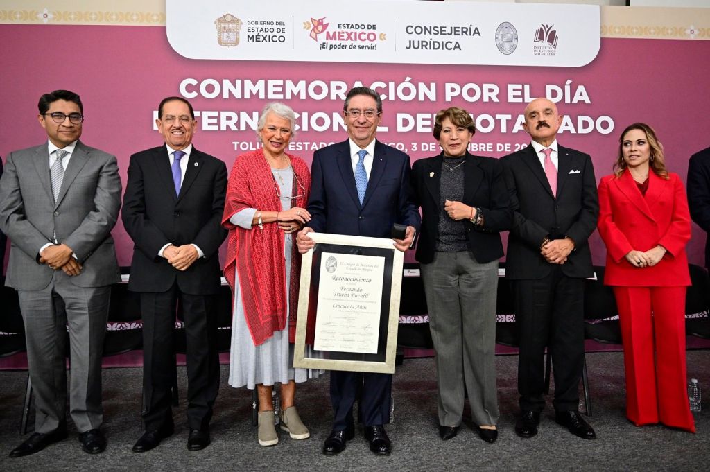 Ahorran mexiquenses 27 millones de pesos con servicios notariales y jurídicos gratuitos: Gobernadora Delfina Gómez&nbsp;Álvarez.