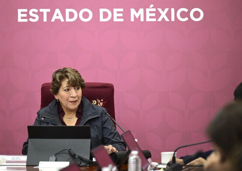 Gobernadora Delfina Gómez Álvarez da seguimiento a acciones para la seguridad de niñas, jóvenes y mujeres&nbsp;mexiquenses.