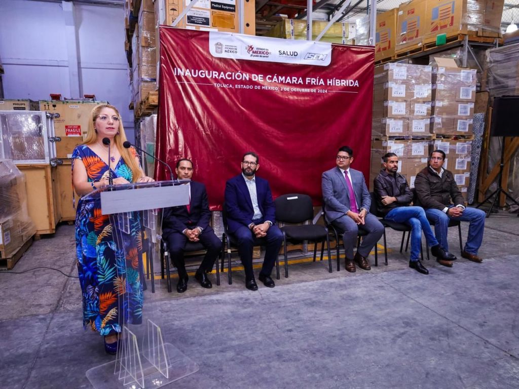 Cuenta EdoMéx con la red de frío más grande del país para el almacenamiento y distribución de&nbsp;vacunas.