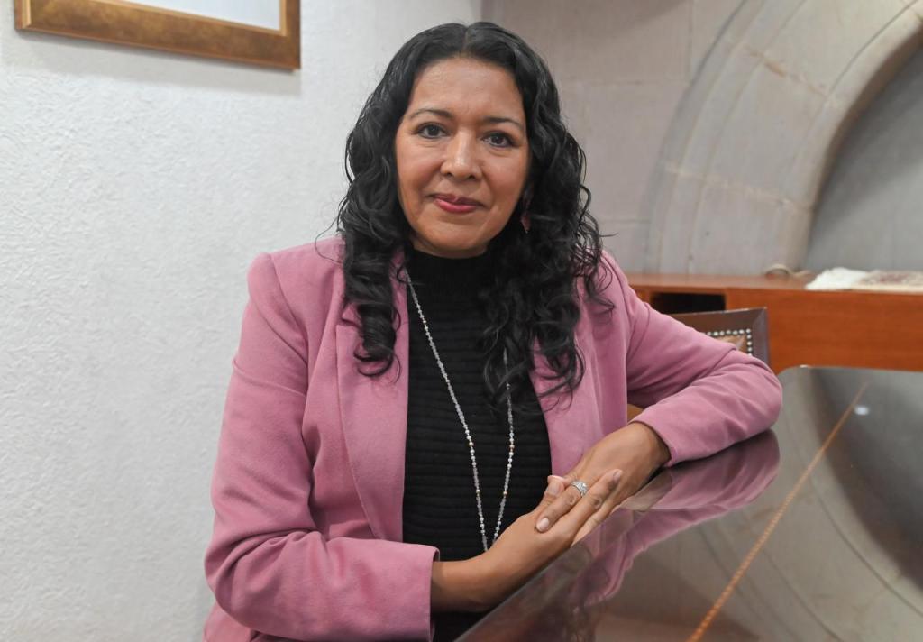 Violeta Huerta rinde protesta como directora de Comunicación Social del Congreso&nbsp;local.