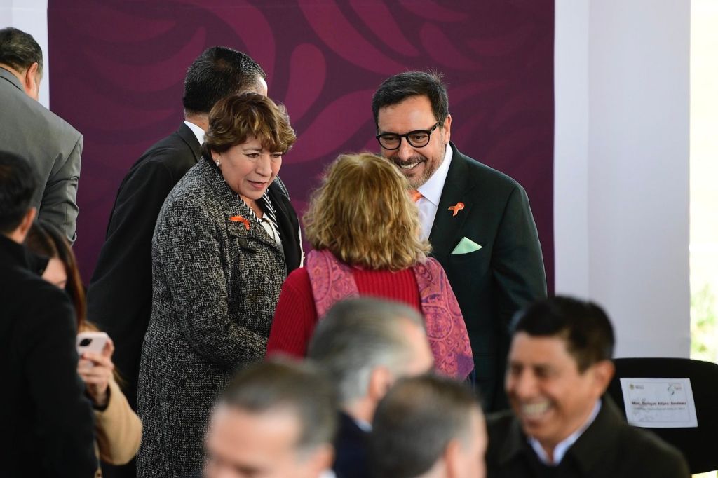 Firma Gobernadora Delfina Gómez Álvarez el Acuerdo Nacional por el Derecho Humano al Agua y la Sustentabilidad encabezado por la Presidenta Claudia Sheinbaum&nbsp;Pardo.