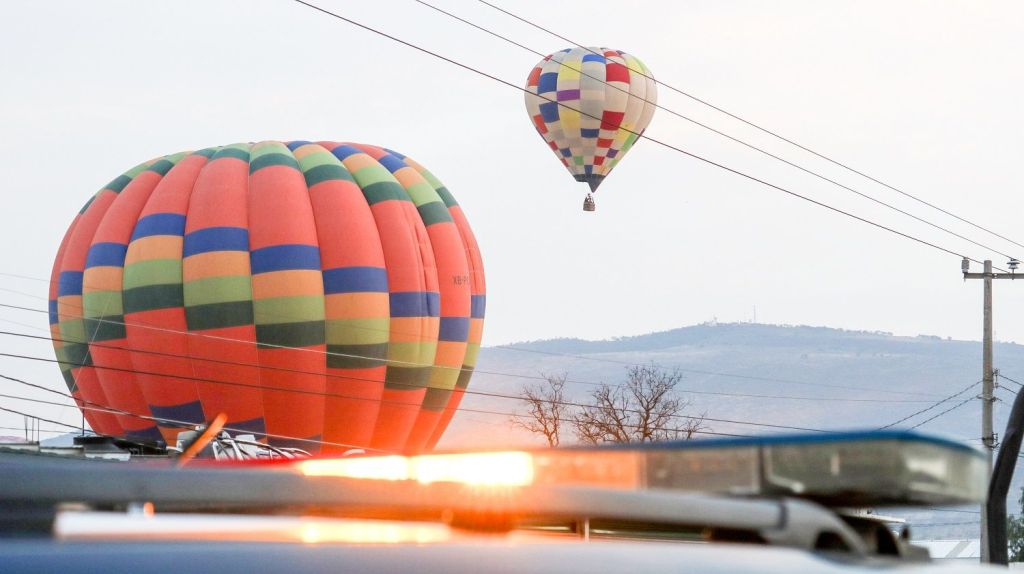 Refuerzan Gobierno de México y EdoMéx supervisión a prestadores de servicios de globos aerostáticos de&nbsp;Teotihuacán.
