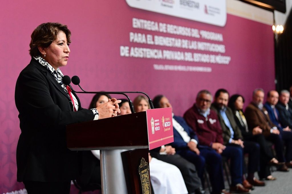 “El Poder de Servir no se dice, se actúa;” entrega Gobernadora Delfina Gómez Álvarez 9.5 mdp a 44 Instituciones de Asistencia&nbsp;Privada.