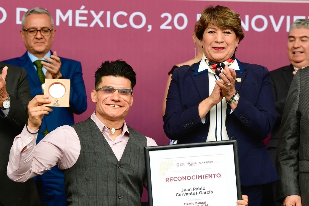 Entrega Gobernadora Delfina Gómez Álvarez Premio Estatal del Deporte 2024 en el marco del 114 Aniversario del Inicio de la Revolución&nbsp;Mexicana.