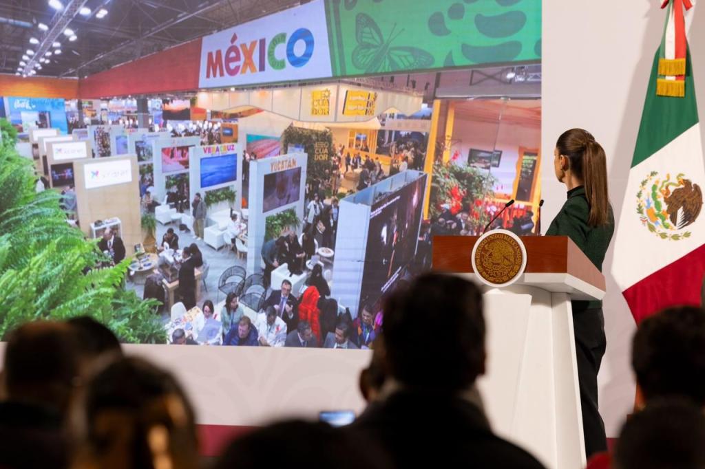 Gobierno de México Presenta avances en promoción del Turismo, Tren Maya y Mexicana de&nbsp;Aviación.