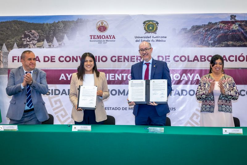 UAEMéx fortalece la enseñanza de idiomas y extensionismo en el municipio de&nbsp;Temoaya.