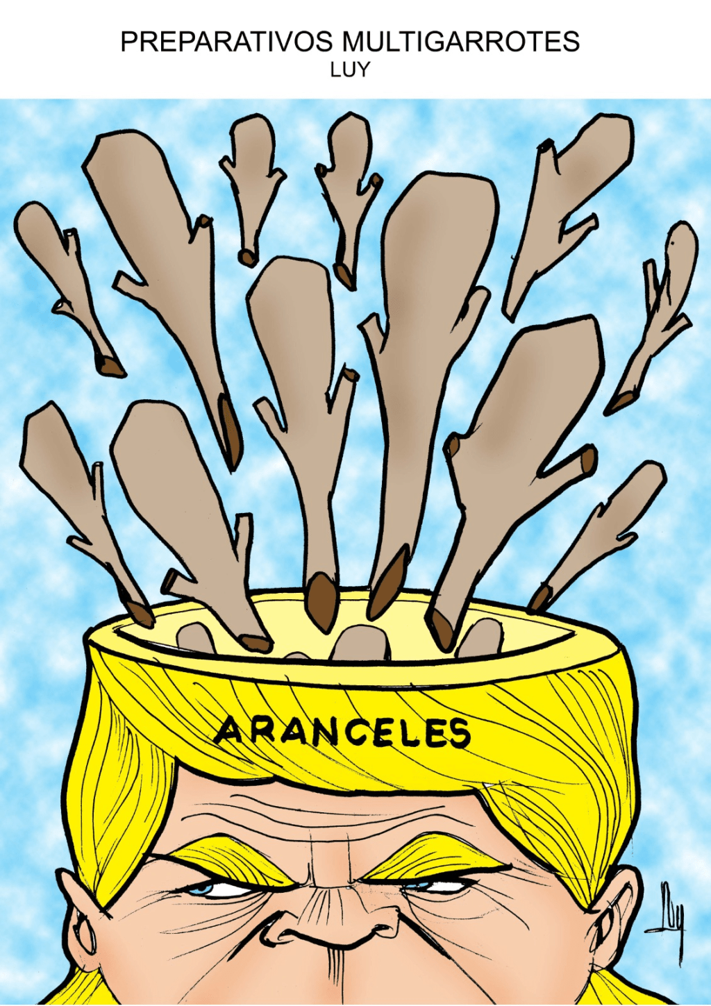 Preparativos Multigarrotes.