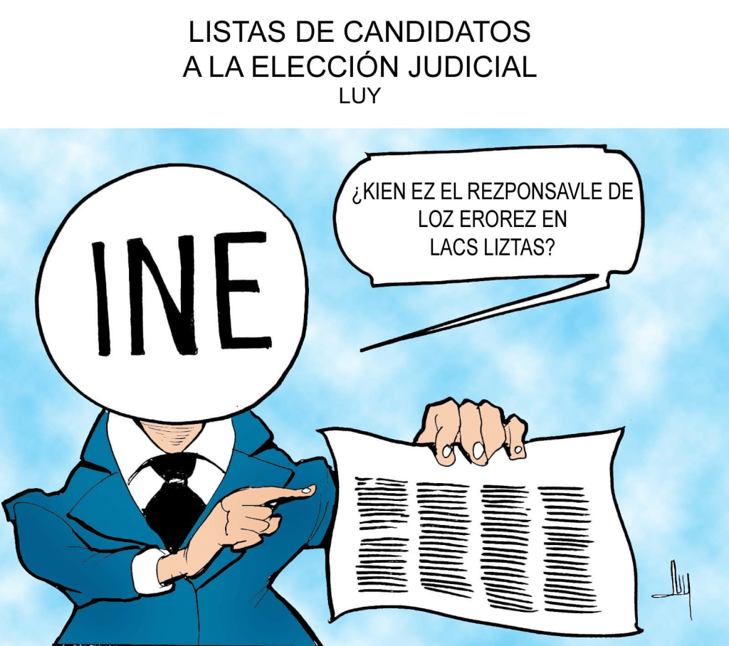 Lista de Candidatos a La Elección&nbsp;Judicial.