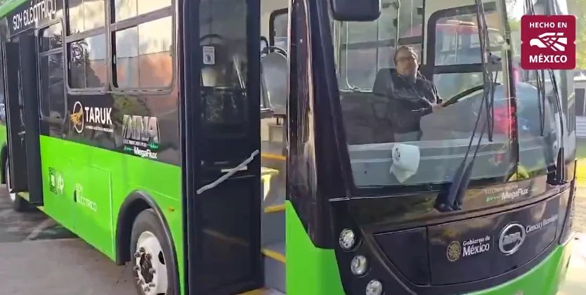 Presentan en México el primer autobús eléctrico de fabricación&nbsp;nacional.