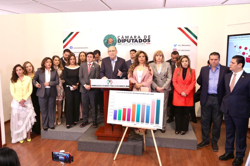 Impulsan Diputados del PRI iniciativas contra la Desaparición de Personas y el Reclutamiento&nbsp;Forzado.