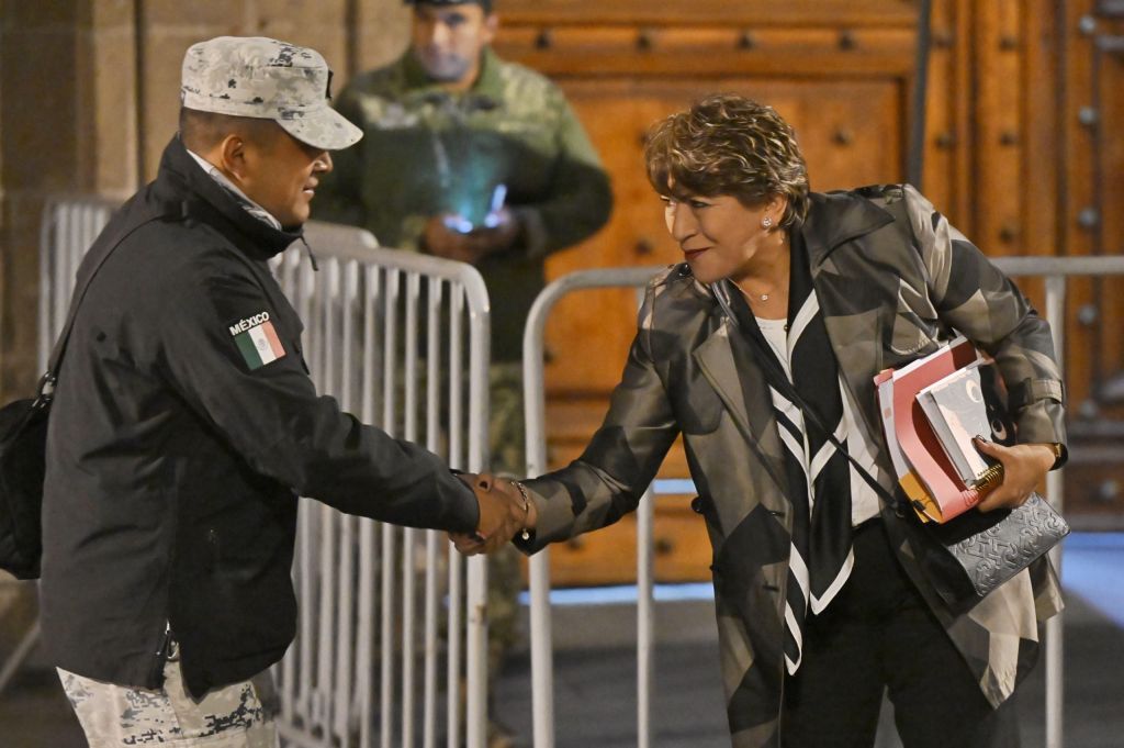 Alistan Presidenta Claudia Sheinbaum y Gobernadora Delfina Gómez estrategia de Mando Único para 11 municipios prioritarios en la Zona Oriente del&nbsp;EdoMéx.