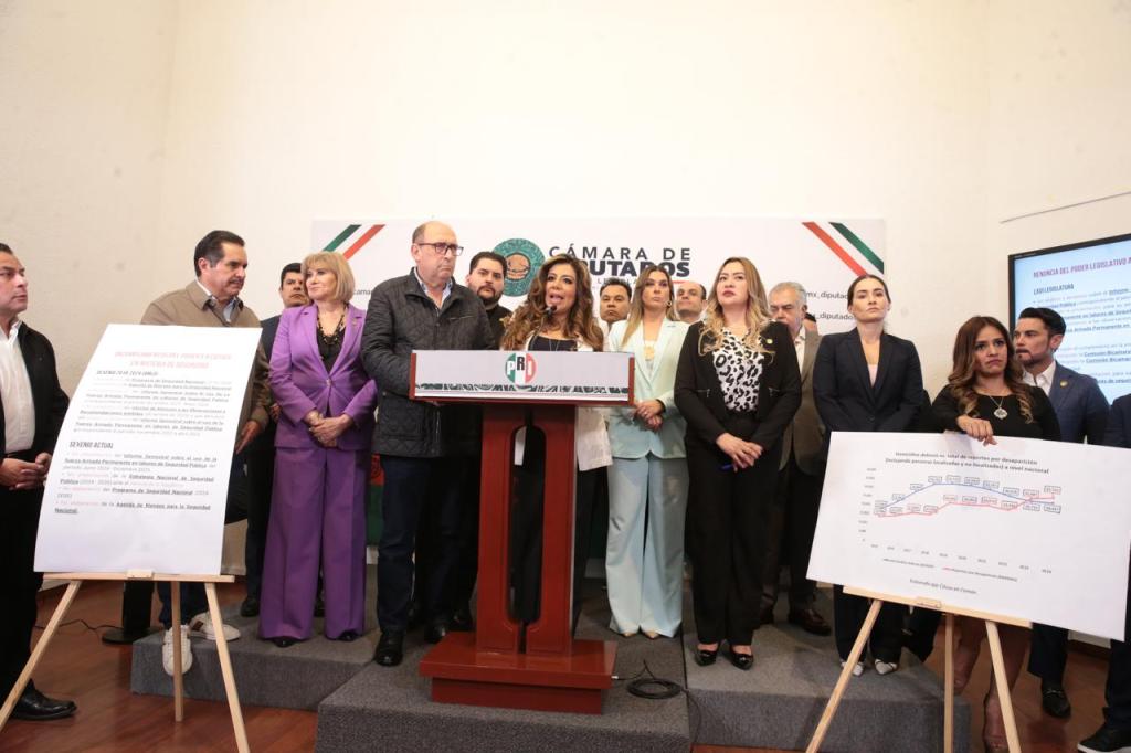 Exige La Bancada del PRI Combatir al Crimen en todo El País y Capturar a los Grandes Generadores de&nbsp;Violencia.