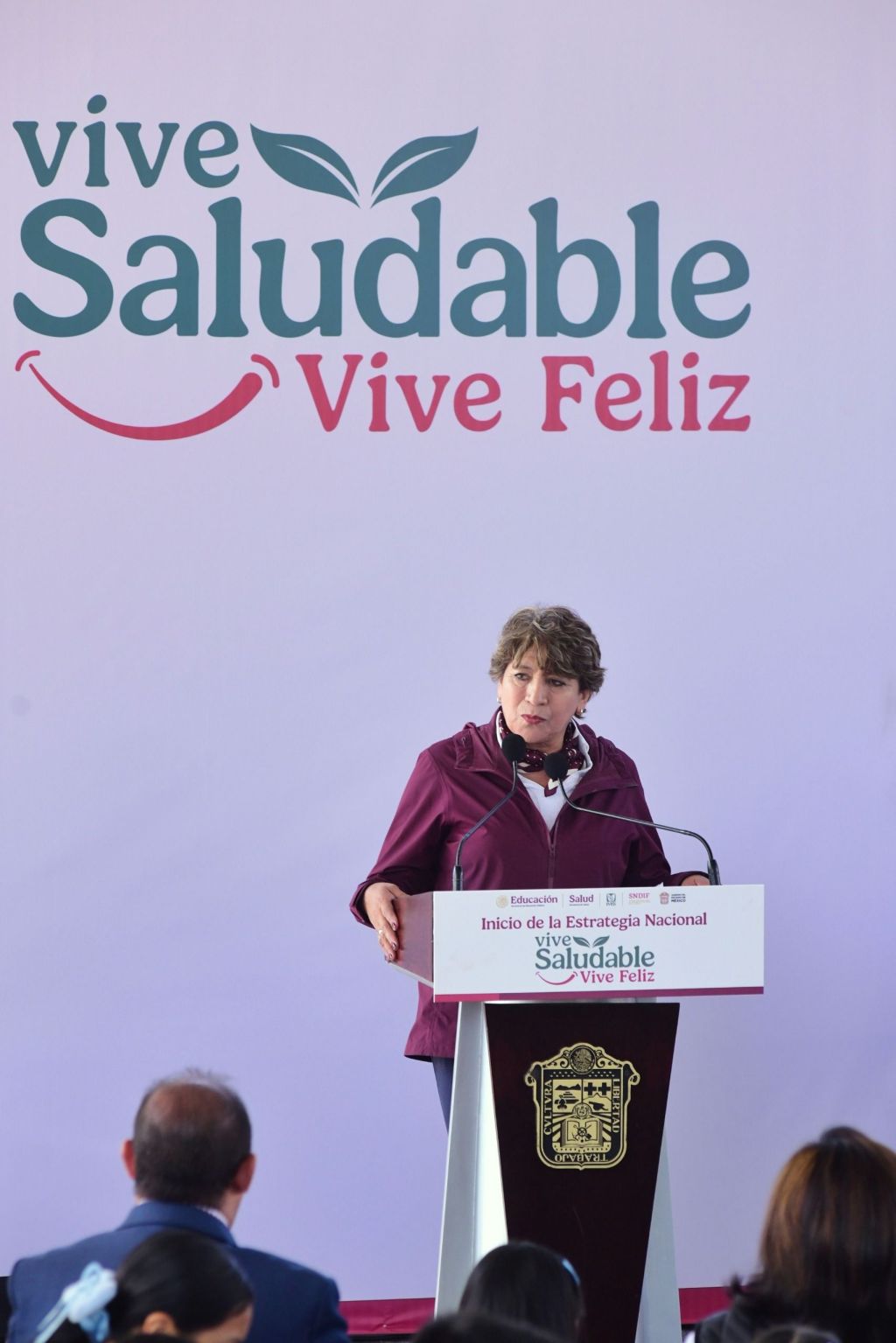 Presidenta Claudia Sheinbaum y Gobernadora Delfina Gómez dan salida a las brigadas “Vive Saludable, Vive Feliz”; llevan servicios médicos gratuitos a 1.4 millones de estudiantes en el&nbsp;EdoMéx.