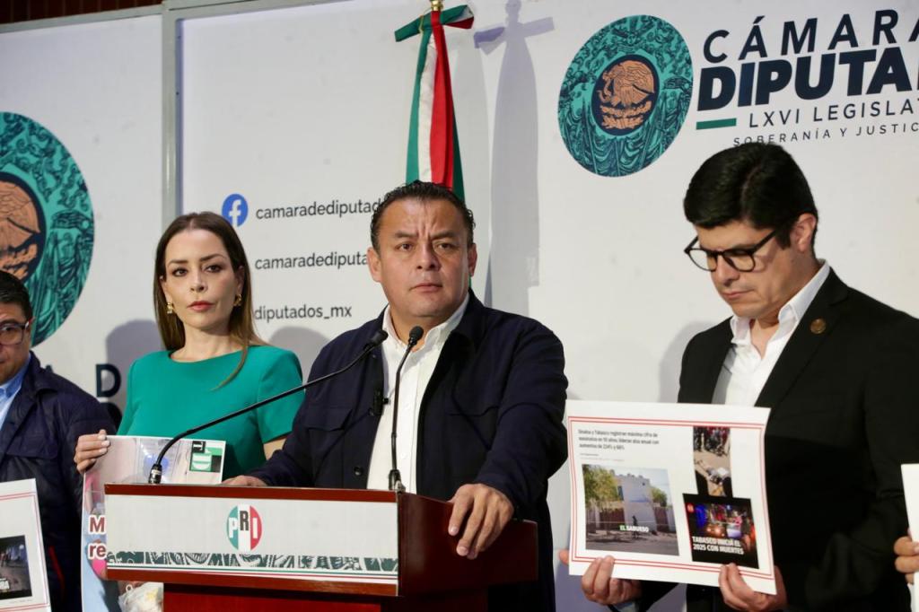 La Seguridad es un Desastre, acusa Diputado Federal del PRI Erubiel Alonso y Denuncia falta de apoyo a Policías de&nbsp;Tabasco.