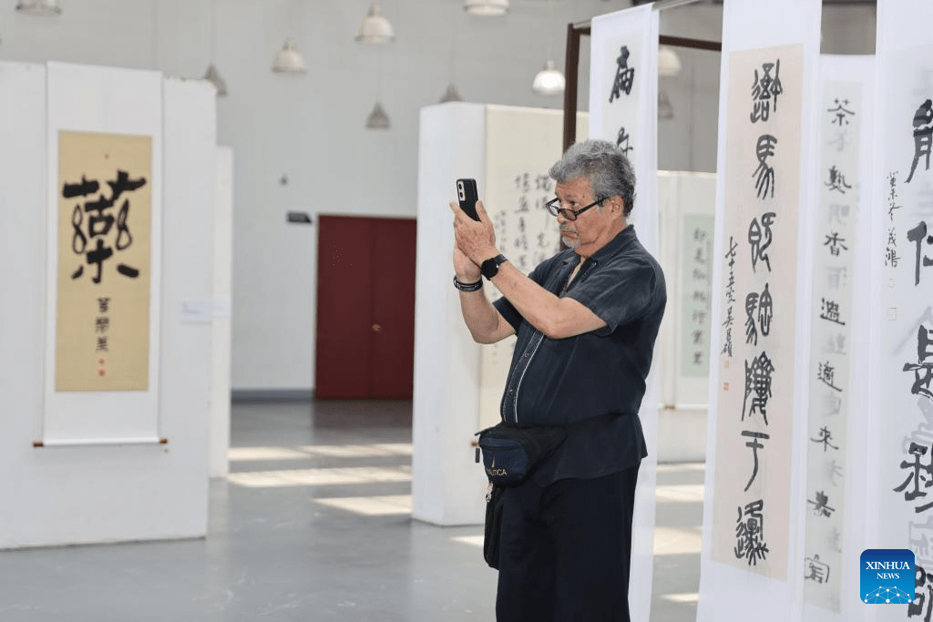Inauguran en Ciudad de México exposición de caligrafía china como puente cultural entre&nbsp;civilizaciones.