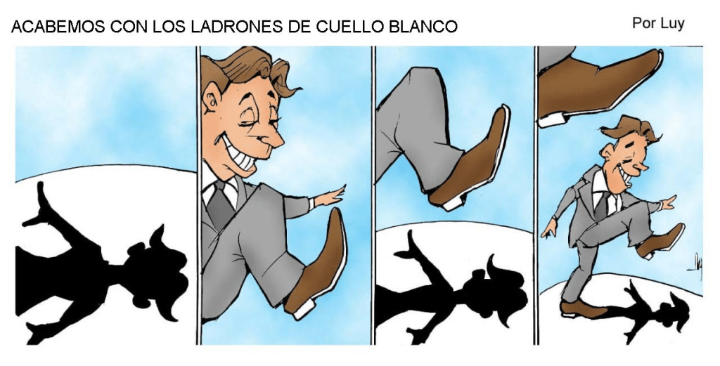 Acabemos Con Los Ladrones De Cuello&nbsp;Blanco.