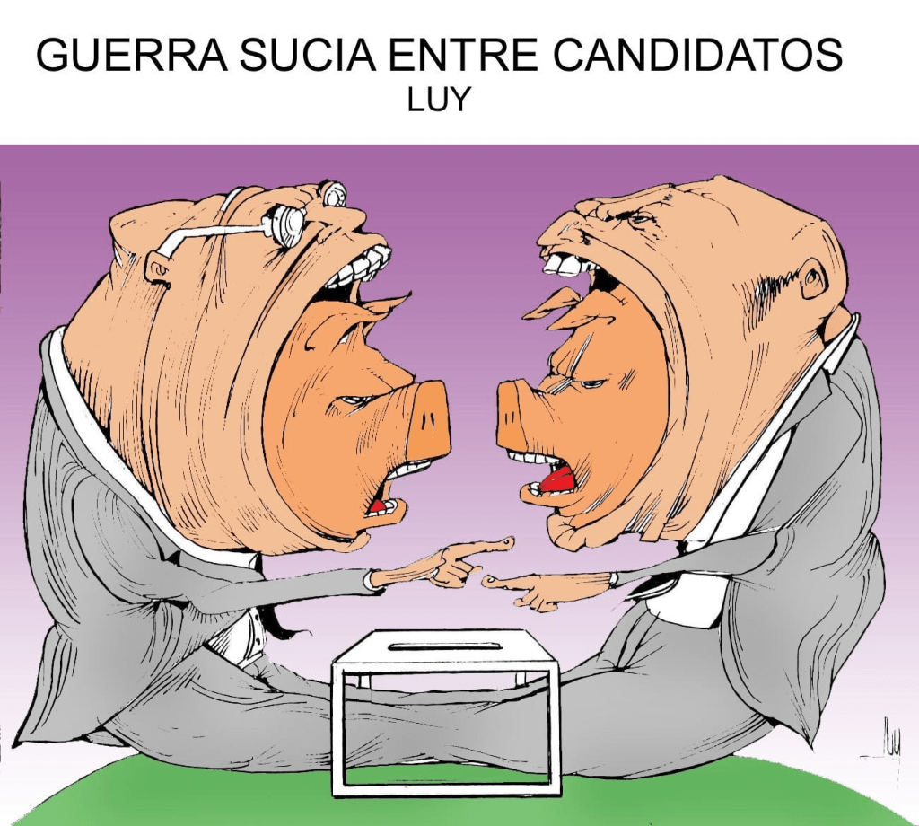 Guerra Sucia Entre&nbsp;Candidatos.