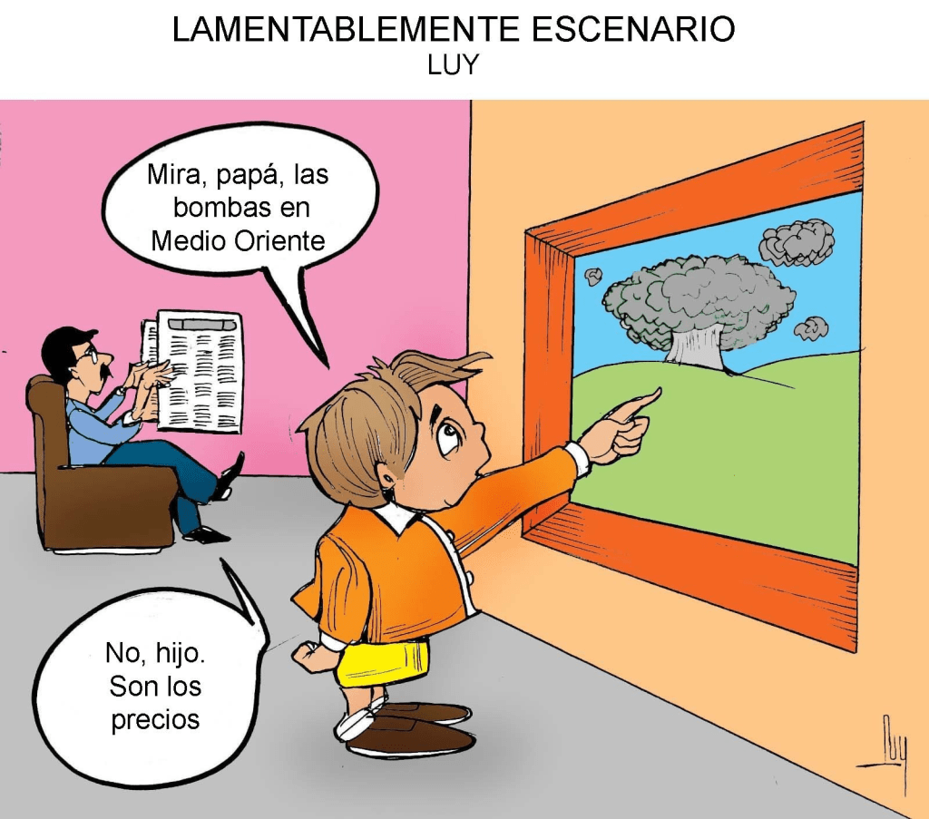 Lamentable Escenario.