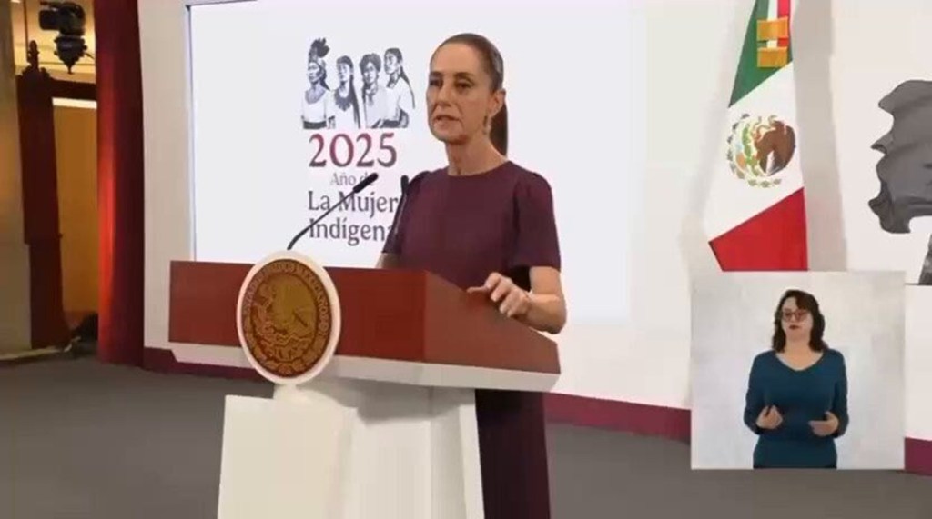 La conferencia matutina.