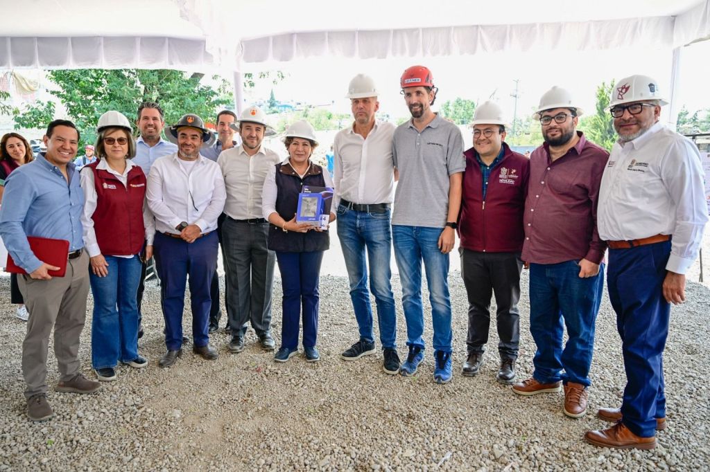 Supervisa Gobernadora Delfina Gómez Álvarez construcción de la Línea 3 del Mexicable, beneficiará a 50 mil usuarios&nbsp;diariamente.