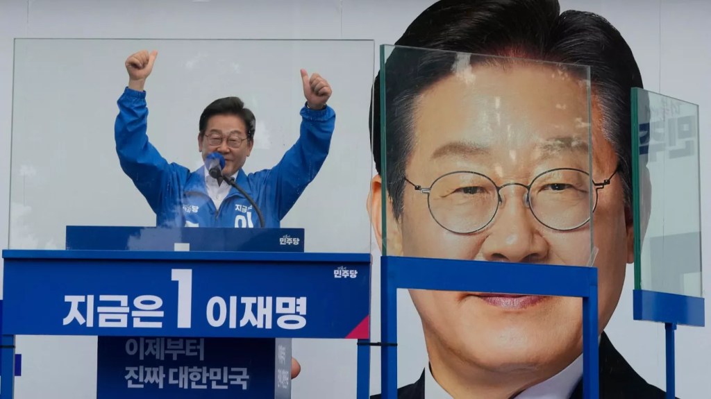 Lee Jae-myung es elegido como presidente de República de&nbsp;Corea.