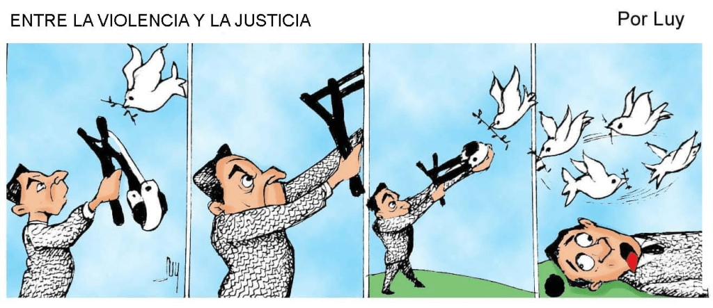 Entre La Violencia y La&nbsp;Justicia.