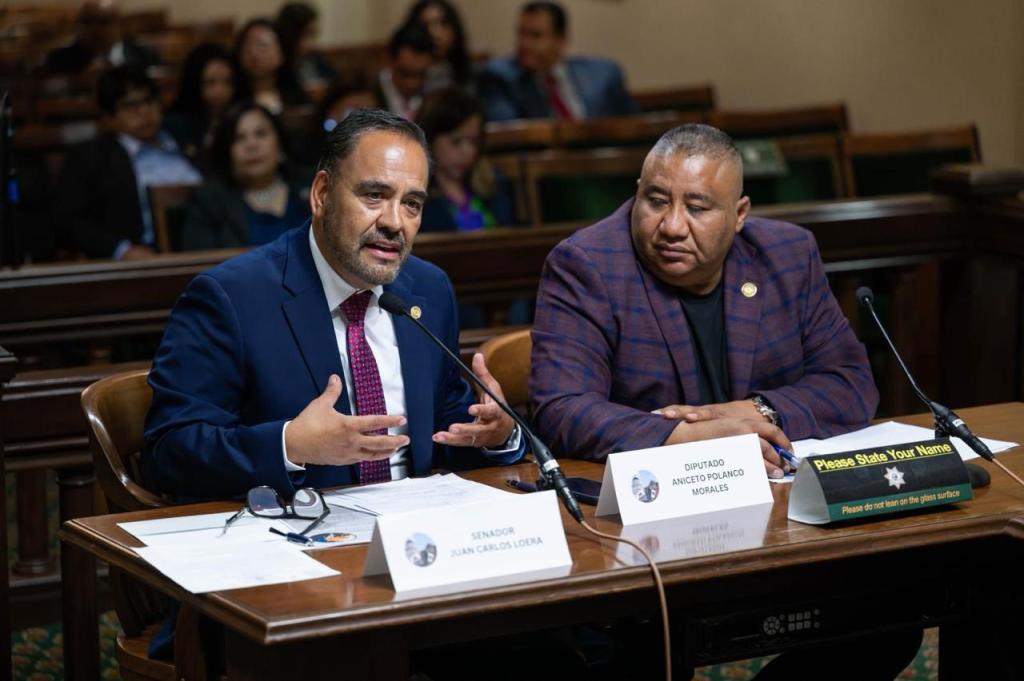 Senador Juan Carlos Loera por Morena logra apoyo del Capitolio de Sacramento para frenar el impuesto a las remesas en EE.&nbsp;UU.