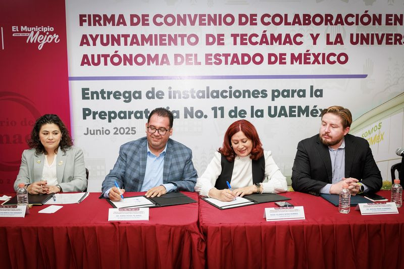 📖👩🏻‍🎓👩🏻‍🏫 UAEMéx amplía su cobertura académica en el municipio de&nbsp;Tecámac.