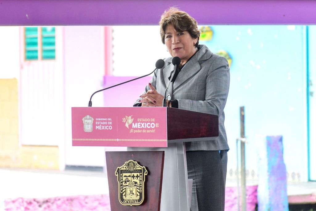 Gobierno de la Maestra Delfina Gómez garantiza agua a familias, escuelas y hospitales con sistemas de captación&nbsp;pluvial.