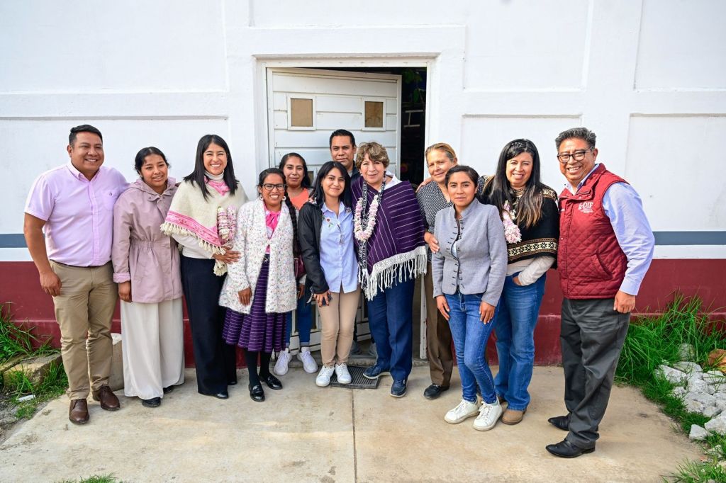 Inaugura Gobernadora Delfina Gómez Álvarez clínica de salud mental en Temoaya; brindará servicio en lengua&nbsp;otomí.